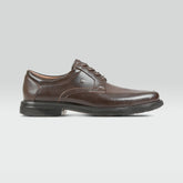 Alexander- Zapato Formal En Piel De Venado con Borrego con Agujetas Jarking